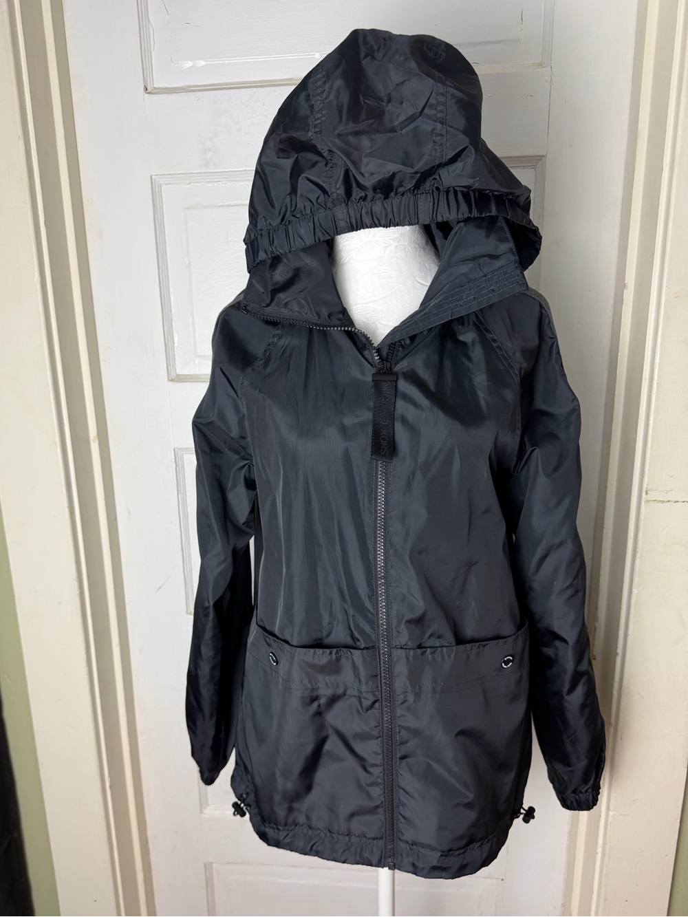 Michael Kors Women’s Logo Hooded Windbreaker
